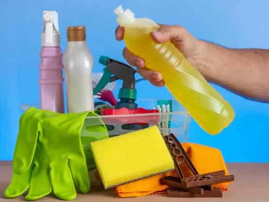 cleaning solution to loosen up dirt