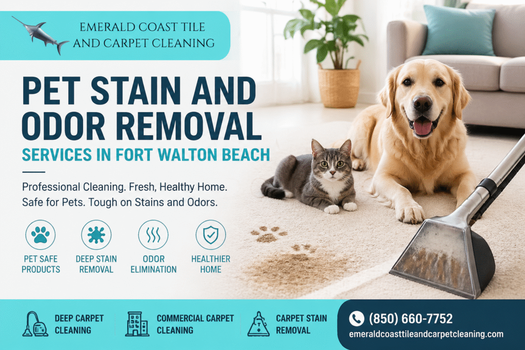 Pet Stain & Odor Removal Services Fort Walton Beach