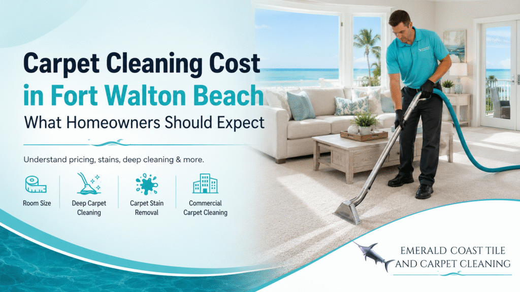 Carpet Cleaning Cost in Fort Walton Beach: What Homeowners Should Expect